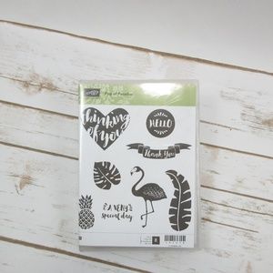 Stampin Up Pop of Paradise Stamp Set